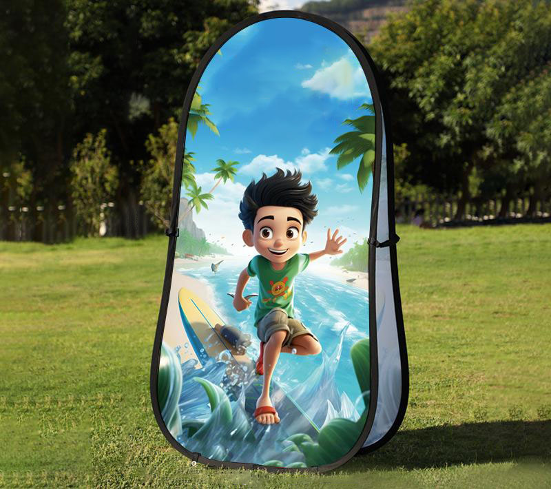 Custom Pop Up Banner-Vertical